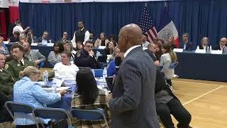 Mayor Eric Adams Hosts Community Conversation