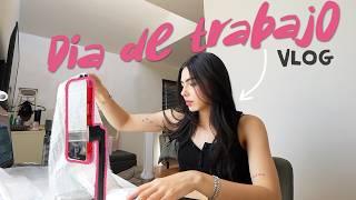 un día de trabajo en mi vida COMO INFLUENCER