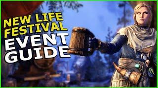 ESO New Life Festival Event Guide 2022 - Double EXP!!