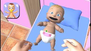 Virtual Mother Simulator 3D: Real Baby Simulator Games -  Gameplay Walkthrough #4