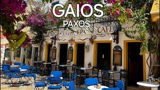 GAIOS - Spectacular Quai, the Capital Town of Paxos, GREECE