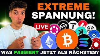  BITCOIN LIVE: AUSBRUCH ODER TIEFERE KURSE? ALTCOIN SEASON IM FOKUS!