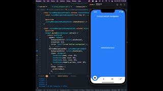 Flutter UI | Curved Navigation Bar Package Example