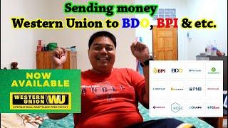 How to send money from abroad to your Bank account in the Philippines? (Western Union-Gcash-Bank)