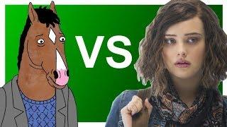 BoJack vs 13 Reasons Why: How to Portray Mental Illness