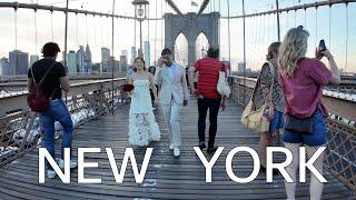 New York City, 4K Walking Tour, Brooklyn Bridge