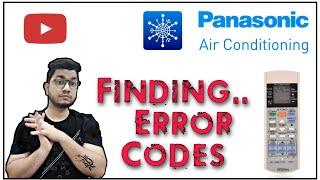 How to Find out Panasonic Inverter AC Error Codes?