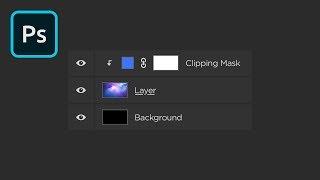 Clipping Masks in Photoshop | 2 Minute Tutorial