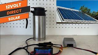 Run 12volt Directly from Solar! Cheap!