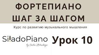 Фортепиано шаг за шагом | Урок 10: построение кварты и мнемоническая мелодия для запоминания