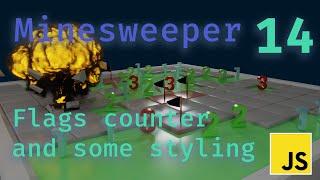 JS. Minesweeper Game. Flags counter