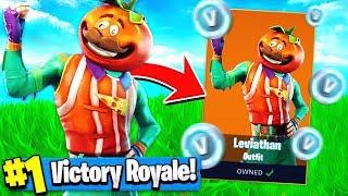 *NEW* TOMATO HEAD SKIN Gameplay!! ( Fortnite Skins Update )