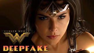 Gal Gadot in the Wonder Woman Game Announcement Teaser [Deepfake]
