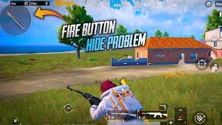 Pubg Mobile Fire Button Hide Problem | Pubg Fire Button Glitch | Pubg Left Side Fire Button Setting