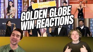 GOLDEN GLOBE WINNER REACTIONS + TAKEAWAYS