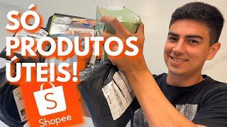 COMPRAS DA SHOPEE PARA CASA! SÓ PRODUTOS ÚTEIS!