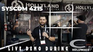 Hollyland Syscom 421S | Solidcom C1 Pro | LARK MAX Cine Gear Expo LA