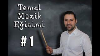 Temel Müzik Eğitimi Ders 1 - Porte (Dizek) ve Anahtarlar (Açkı) [SUBTITLES]