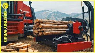 The craziest homemade firewood splitting machines in the world on another level 🪓 27