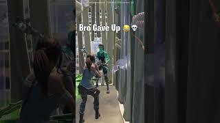 I Full Boxed Him in Fortnite, and He Quit Instantly! 