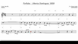 Perfidia - Alberto Domínguez 1939 (Tenor Sax Bb) [Sheet music]
