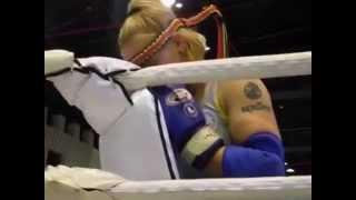 N1. Spinning back kick from Valentina Shevchenko. 2010, IFMA World Muaythai Championship .