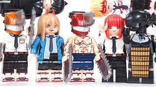 LEGO Chainsaw Man チェンソーマン 鏈鋸人  Denji デンジ | Power パワー | Bomb Devil ボムのあくま Unofficial Lego Minifigures