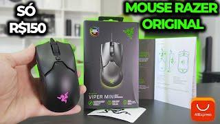 MOUSE RAZER VIPER MINI POR R$150 DO ALIEXPRESS, É ORIGINAL? COMPREI PRA TESTAR, SE LIGA