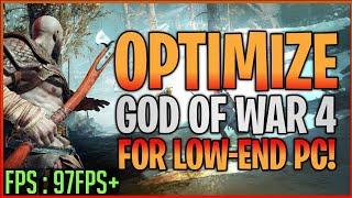 God Of War PC Lag Fix For Low End PCs  Working