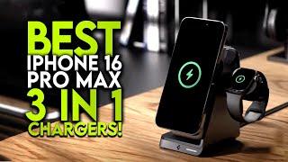 Top 5 Best iPhone 16 Pro Max 3 In 1 Wireless Charging Stations [2025]  