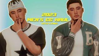 MY MUST HAVE MALE CC | SIMS 4 URBAN CC HAUL 2023