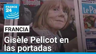 El presidente francés agradece a Gisèle Pelicot por su valentía durante el juicio por violación