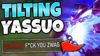 #1 XERATH WORLD TILTS YASSUO IN CHALLENGER ELO! (HE LEGIT INTED) - League of Legends