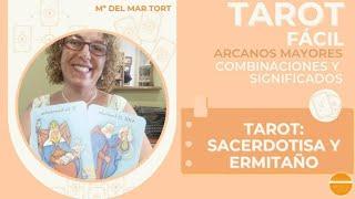 Clases de tarot. Sacerdotisa y Ermitaño