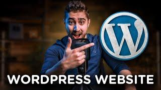 How to Make a Website with WordPress in 2022 + FREE Template Download