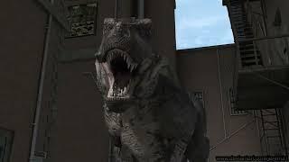 Jurassic Encounter: A T-rex Vore Animation with sound!