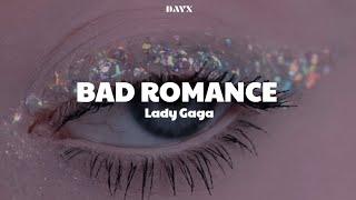 Bad Romance - Lady Gaga (Letra en español)