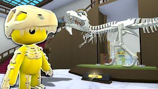 I Found a Secret TREX DINOSAUR Costume in Wobbly Life!