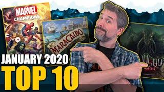 Top 10 Hottest Board Games: January 2020