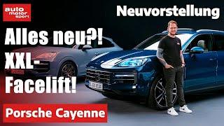 Porsche Cayenne: Das aufwändigste Facelift ever! Neuvorstellung | auto motor und sport