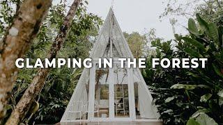 Inside this Glamping Retreat In A Forest Reserve |Unique Family Holiday| Interior Design|Villa Takun