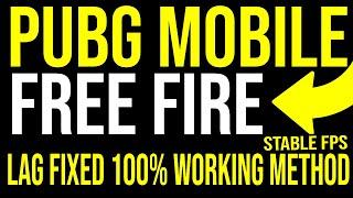 100% Lag Fixed  Free Fire PUBG MOBILE in Phoenix OS Get Stable FPS