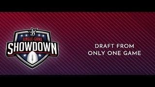 New DraftKings game mode; Single-Game Showdown!
