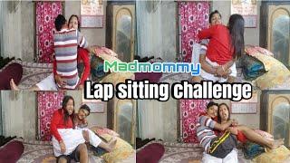 Lap sitting challenge On Bad // Challenge video // Funny video