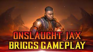 Onslaught Jax Game Play Official Video By Mortal Kombat Mobile