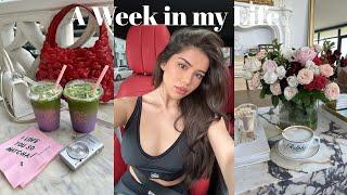 A Week in my Life  Grwm, Grocery Haul, Skincare Routine, Workout w/ me