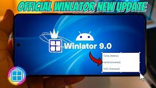 Finally Winlator 9.0 Official is here - Testing/Setup & Big Performance Improved