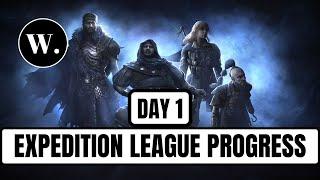 [PoE 3.15] Expedition League Start Progress - Day 1