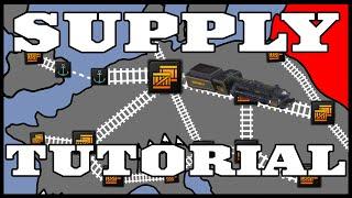 HOI4 60 Second Supply Tutorial (Hearts Of Iron 4)