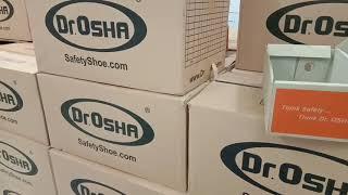 Sepatu safety Dr. Osha gratis